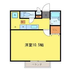 佐古駅 徒歩14分 1階の物件間取画像